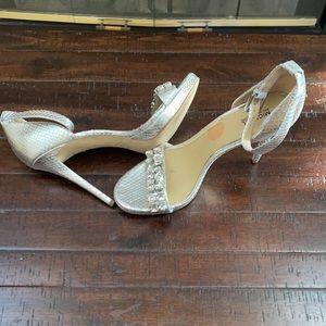 Michael Kors silver Heels